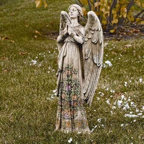 Roman, Inc. Praying Angel Garden Statue & Reviews | Wayfair