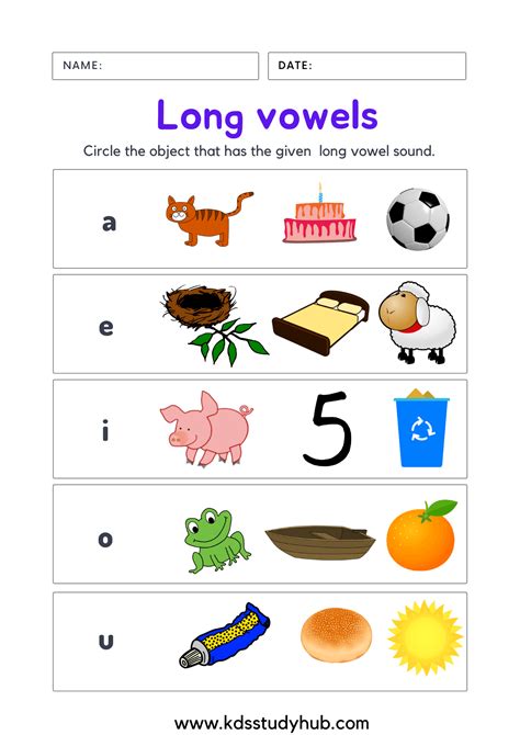 Mastering Long Vowel Sounds: Engaging Worksheets for Effective Learning