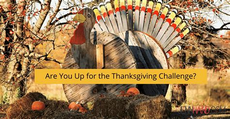 Are You Up for the Thanksgiving Challenge? - Jenn Hand