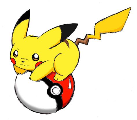 Pikachu with pokeball - Pikachu Foto (31615402) - Fanpop