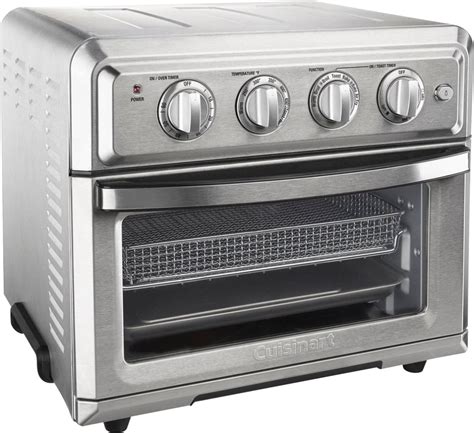 Questions and Answers: Cuisinart Air Fryer Toaster Oven Stainless Steel TOA-60 - Best Buy