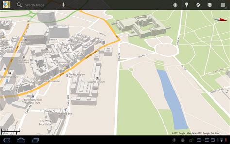 3d google maps screen - Gadget Helpline