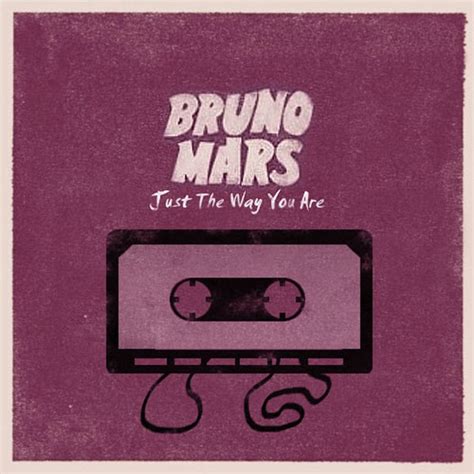 Bruno Mars Just The Way You Are Album Cover