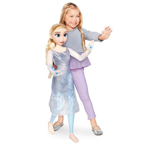 Elsa ''Ice Powers'' Playdate Doll – Frozen 2 – 32'' | shopDisney