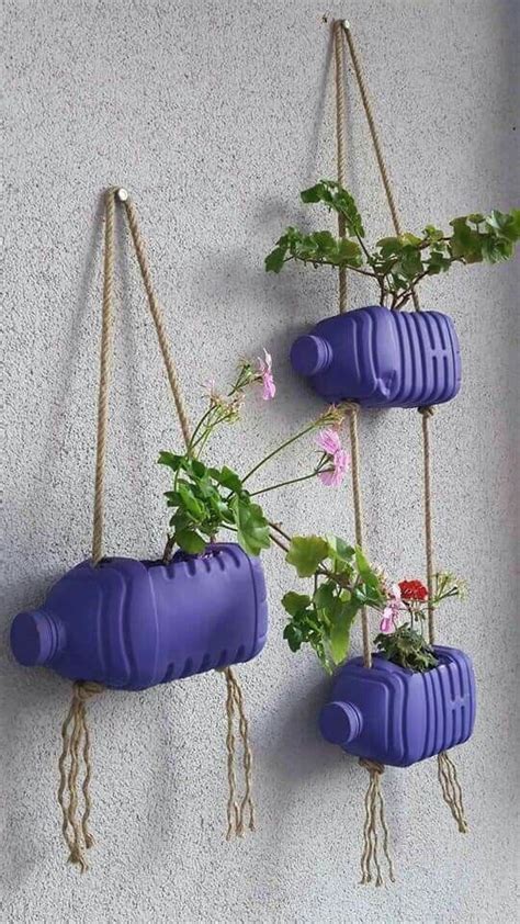 49 Easy And Fun DIY Plastic Bottle Planters