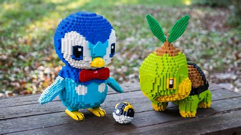 Build LEGO Pokémon with these insane life-size sculptures