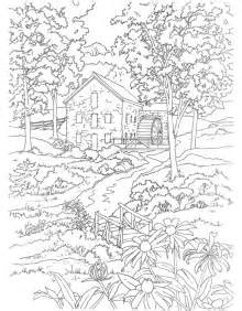 Fall Scenery Coloring Pages at GetColorings.com | Free printable colorings pages to print and color