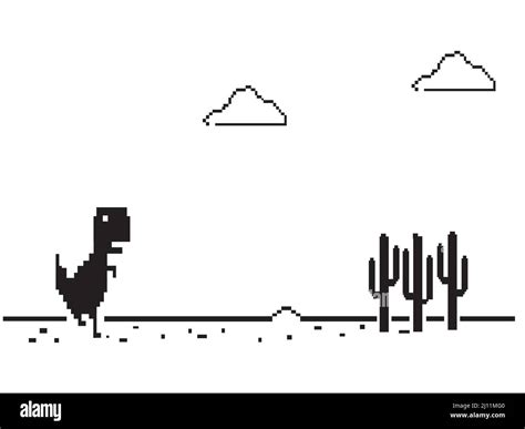 Funny dinosaur illustration Stock Vector Images - Alamy