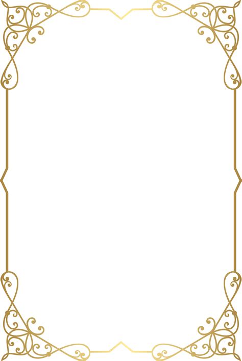 gold borders clipart 10 free Cliparts | Download images on Clipground 2024