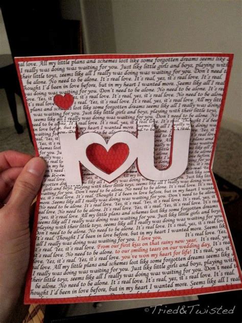 Diy Card Ideas For Girlfriend | Valentines diy, Valentines day cards handmade, Valentine cards ...