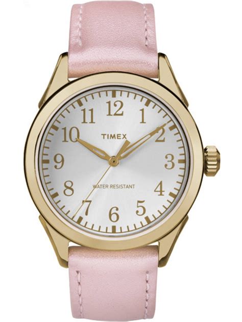 Timex Women's Briarwood Terrace Watch, Light Pink Leather Strap - Walmart.com