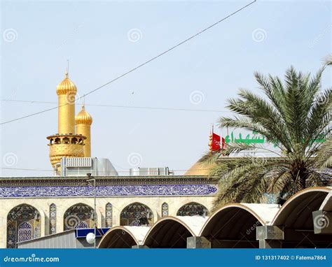 Holy Shrine of Husayn Ibn Ali, Karbala, Iraq Stock Photo - Image of imam, islam: 131317402