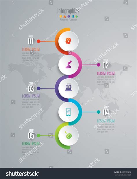 Timeline Infographic Design Vector Marketing Icons Stock Vector (Royalty Free) 415316212 ...