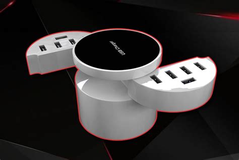 The Most Convenient & Coolest 10-Port Smart USB Charger – GizModern