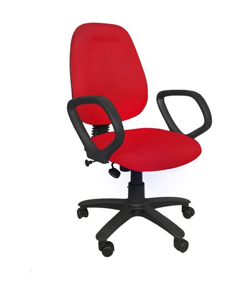 Nice Revolving Office Chair - Red - Buy Nice Revolving Office Chair - Red Online at Best Prices ...