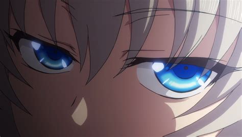 blue eyes, White hair, Tomori Nao, Charlotte (anime), Closeup, Anime HD Wallpapers / Desktop and ...