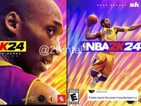 Fans are buzzed as leaked images show Kobe Bryant on 2K cover - "If Kobe wasn't the cover it ...