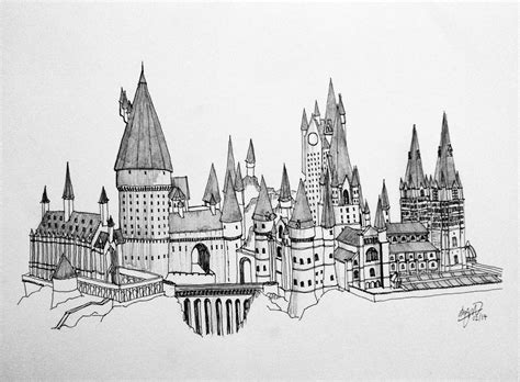 How To Draw Hogwarts School Narrated Hogwarts Art Hogwarts Castle | Images and Photos finder