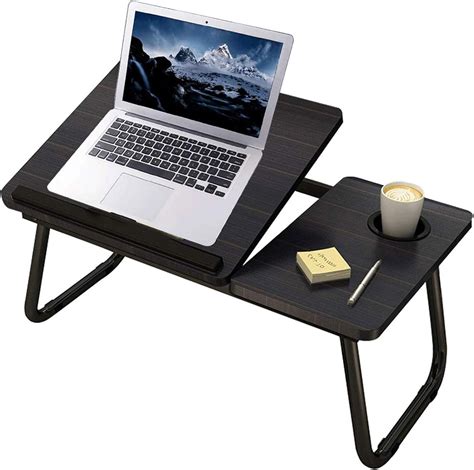 Laptop Table Foldable Lap Desk Stand, Adjustable Laptop: Amazon.co.uk: Electronics