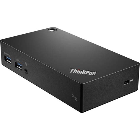 Lenovo 40A70045US ThinkPad USB 3.0 Pro Dock Docking Station, Black (Scratch And Dent Refurbished ...