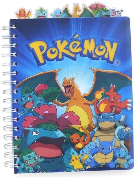 Pokemon Kanto Starters Evolutions Journal Innovative Designs - ToyWiz