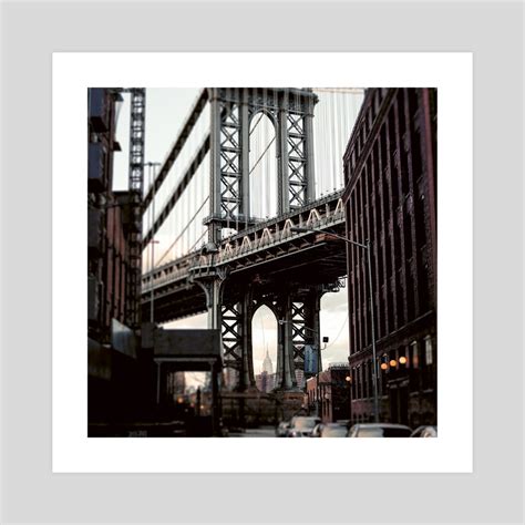 Manhattan Bridge, an art print by NoMads Photography - INPRNT