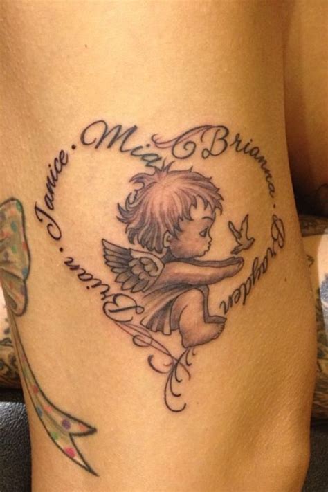 Baby Angel Tattoos Designs, Ideas and meaning - Tattoos For You