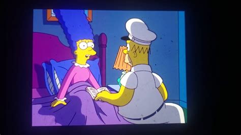 Marge Simpson Hugging Homer