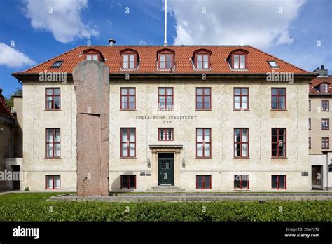 Niels Bohr Institute (Niels Bohr Instituttet), Blegdamsvej, Copenhagen, Denmark Stock Photo - Alamy