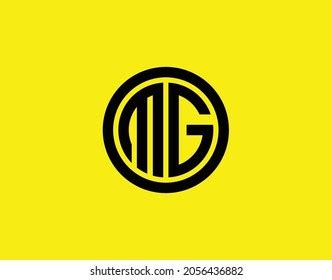 Mg Logo Design Vector Template Stock Vector (Royalty Free) 2056436882 | Shutterstock