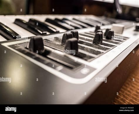 digital musical piano synthesizer Stock Photo - Alamy