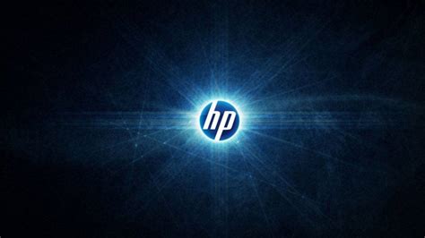 Download Blue Hp Logo Wallpaper | Wallpapers.com