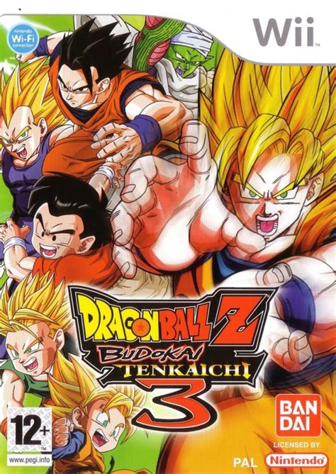 Dragon Ball Z: Budokai Tenkaichi 3 (2007) box cover art - MobyGames