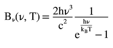 Black body radiation, Planck's law, derivation