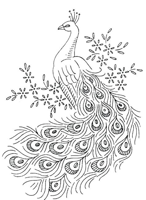 Free Printable Peacock Coloring Pages - Free Templates Printable