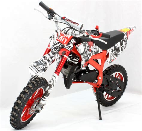 Hawkmoto Kids Dirt Bike Strike 50cc - Zombie Edition NEW