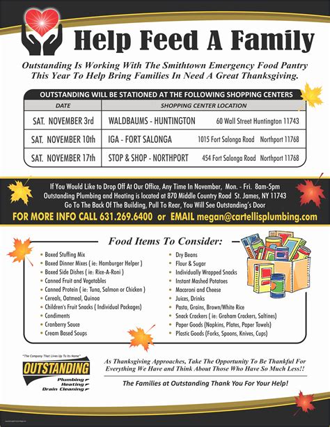 Thanksgiving Food Drive Flyer Template Free Of 9 Best Of Food Pantry Donation Flyer Food Bank ...