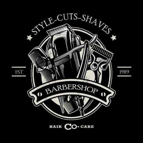 Modern Barber Shop Logo Design - lysonNewsJons