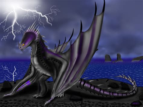 Approaching Thunderstorm (Skrill dragon) by InfernoDarkDragon on DeviantArt