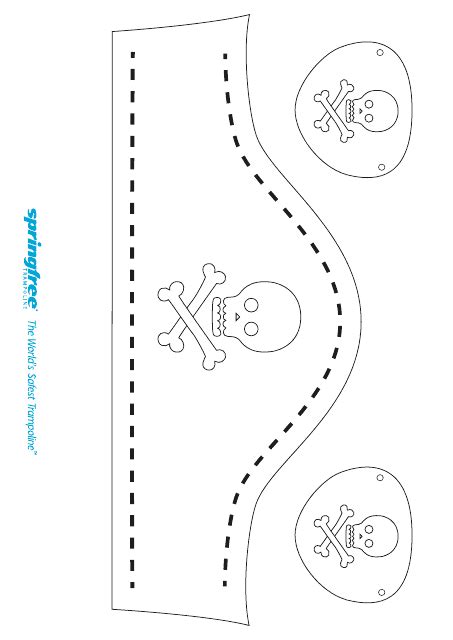 Pirate Hat Template - White Download Printable PDF | Templateroller