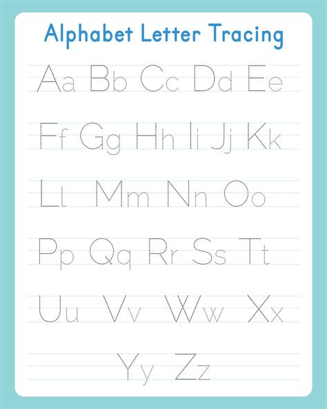 20 Best Free Printable Tracing Alphabet Letters PDF for Free at Printablee