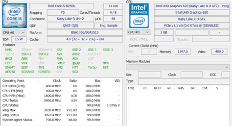 Intel Core i5-8250U (Kaby Lake-R, 8th generation) benchmarks and impressions