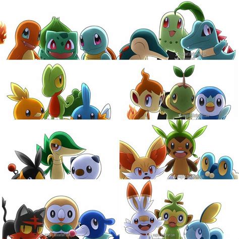 Pokemon Starters 1 8 | Hot Sex Picture