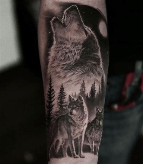 Wolf pack tattoo. - MELTBLOGS