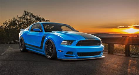 Lowered Ford Mustang Boss 302 With New Rims Is An Acquired Taste | Carscoops