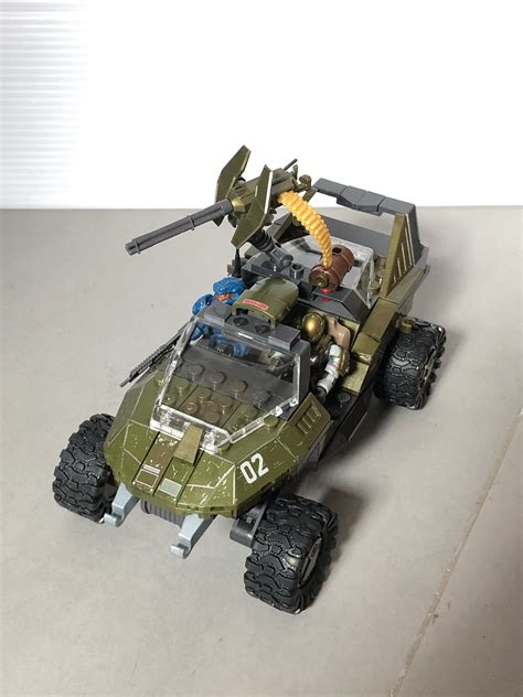 Custom-made Mega Construx Halo Warthog coupe | Juguetes de halo, Juguetes, Dibujos