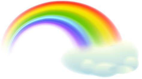 Rainbow With Clouds Clip Art Rainbow Clipart Free Transparent Png | Hot Sex Picture