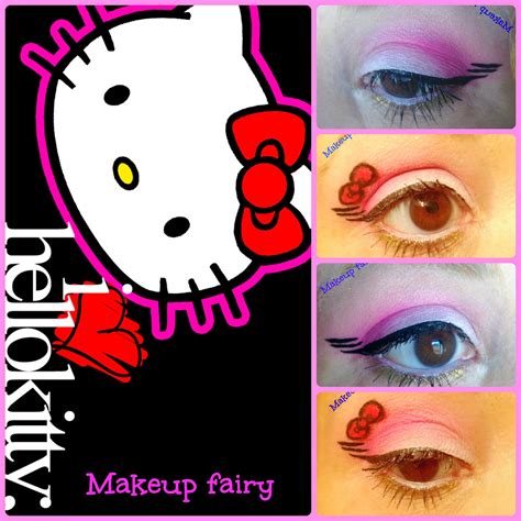 Tinklesmakeup: eye makeup look hello kitty