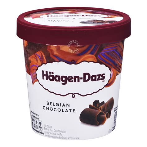 Haagen-Dazs Ice Cream - Belgian Chocolate | NTUC FairPrice