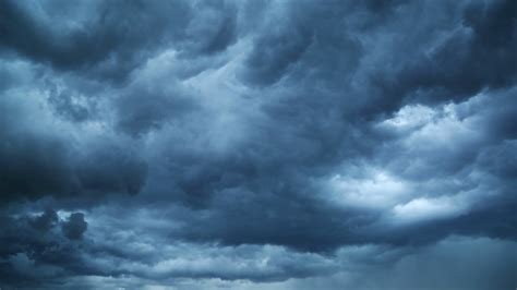 Free photo: Dark Storm Clouds - Blue, Clouds, Cloudy - Free Download - Jooinn